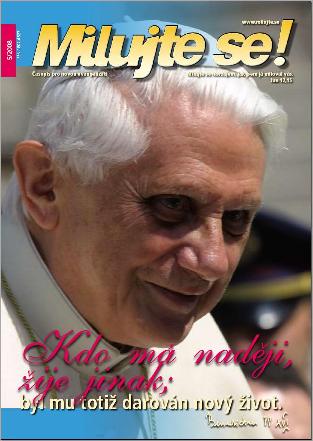 titulní strana časopis Milujte se! 5-2008